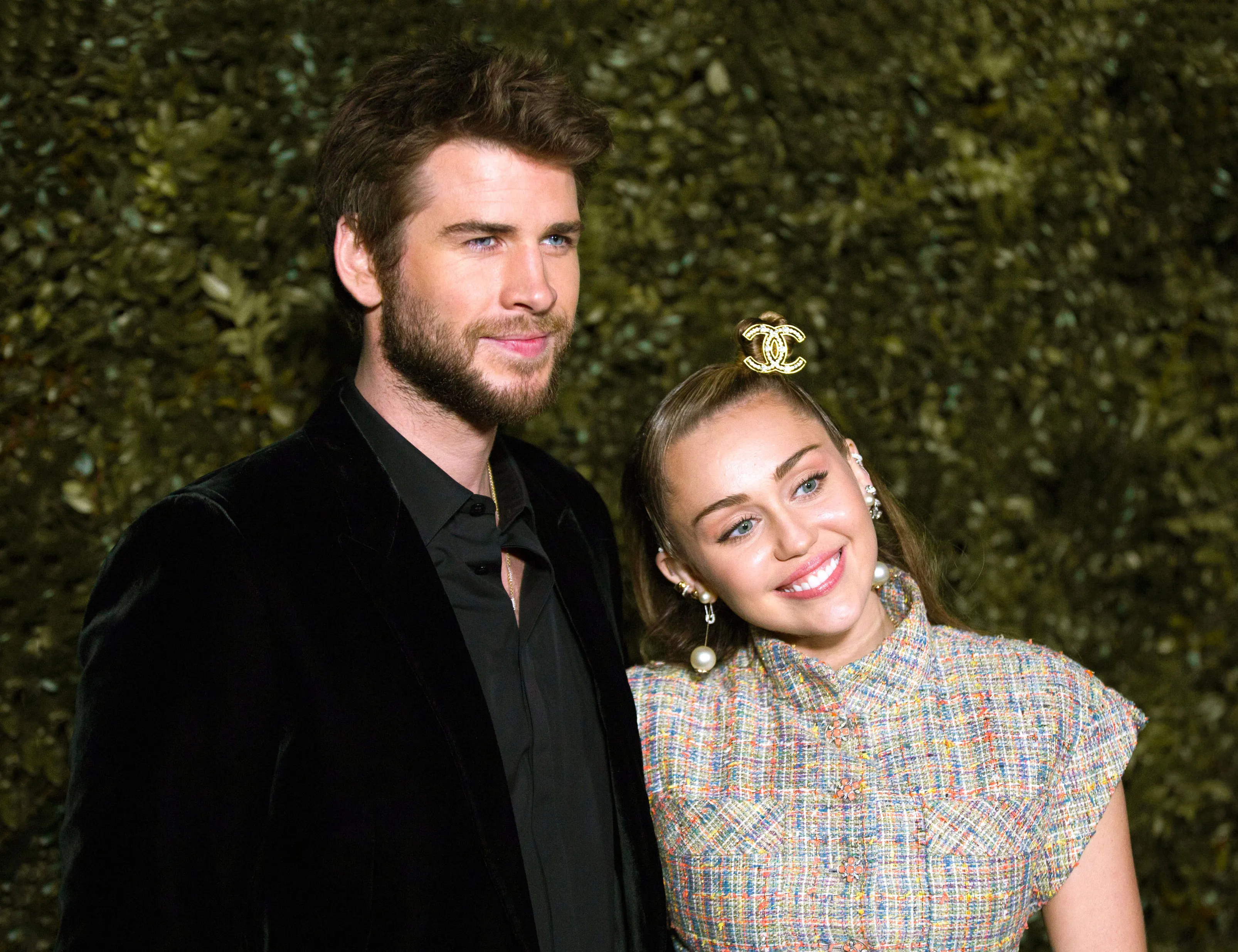 Liam Hemsworth and Miley Cyrus