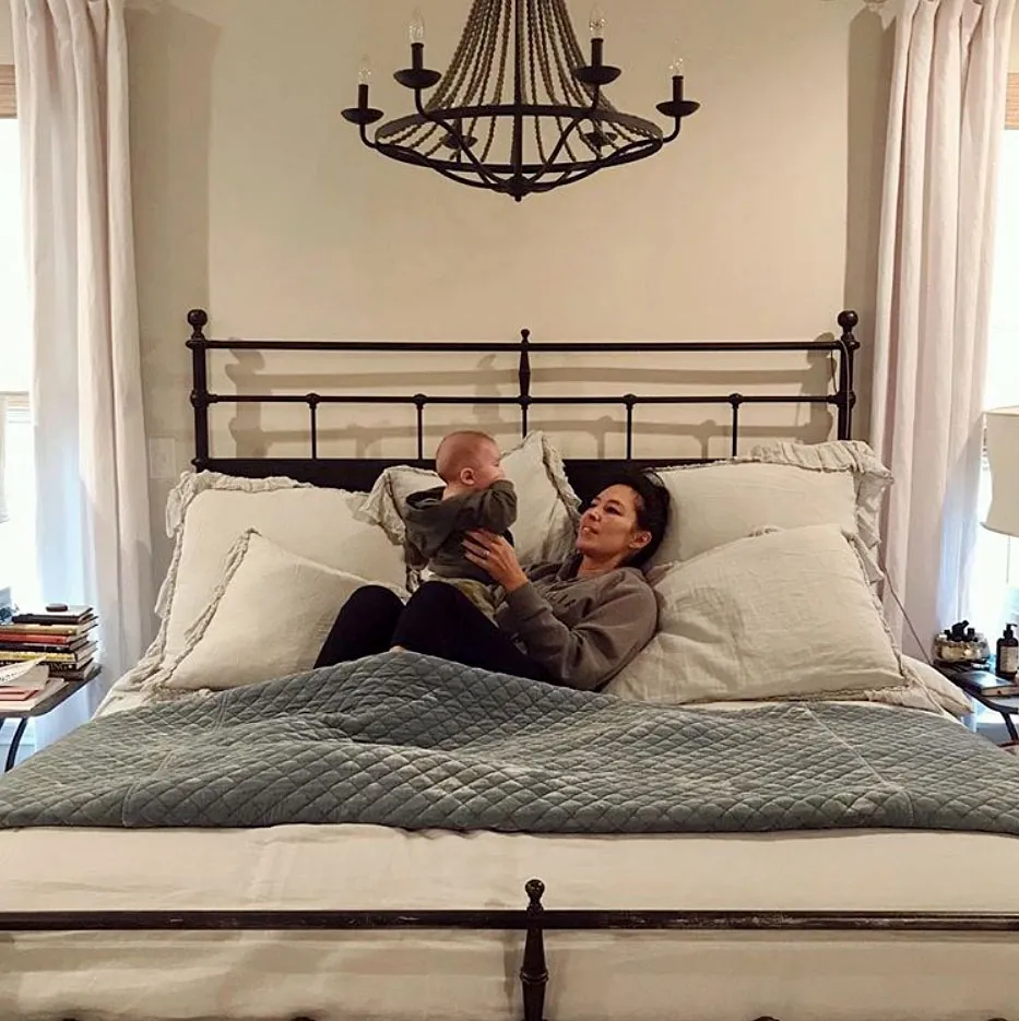 Joanna Gaines Takes 8-Month-Old Son Crew Sledding: ‘My Very Own Snow Angel’