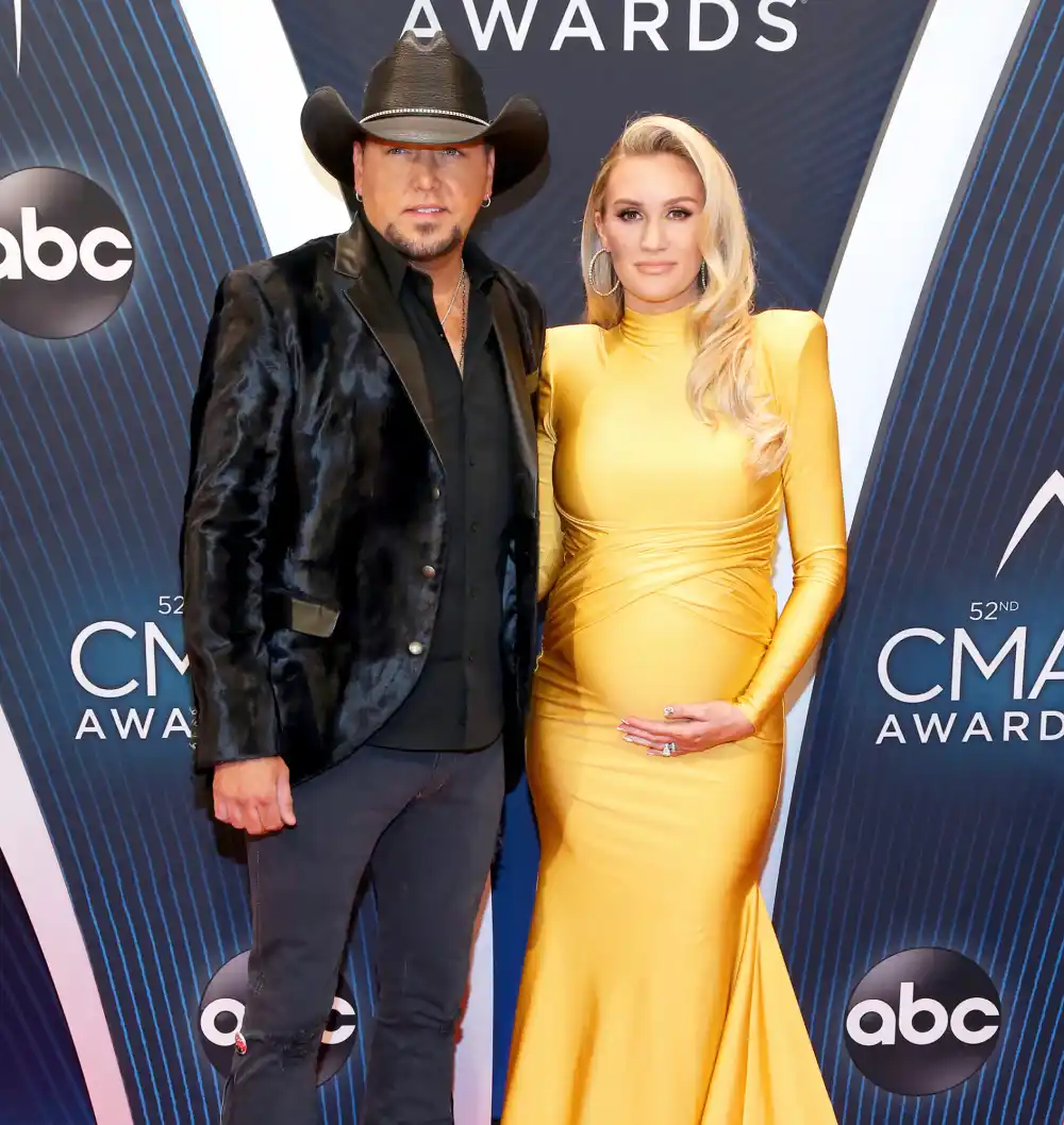 Jason Aldean Introduces 14-Month-Old Son Memphis to Newborn Sister