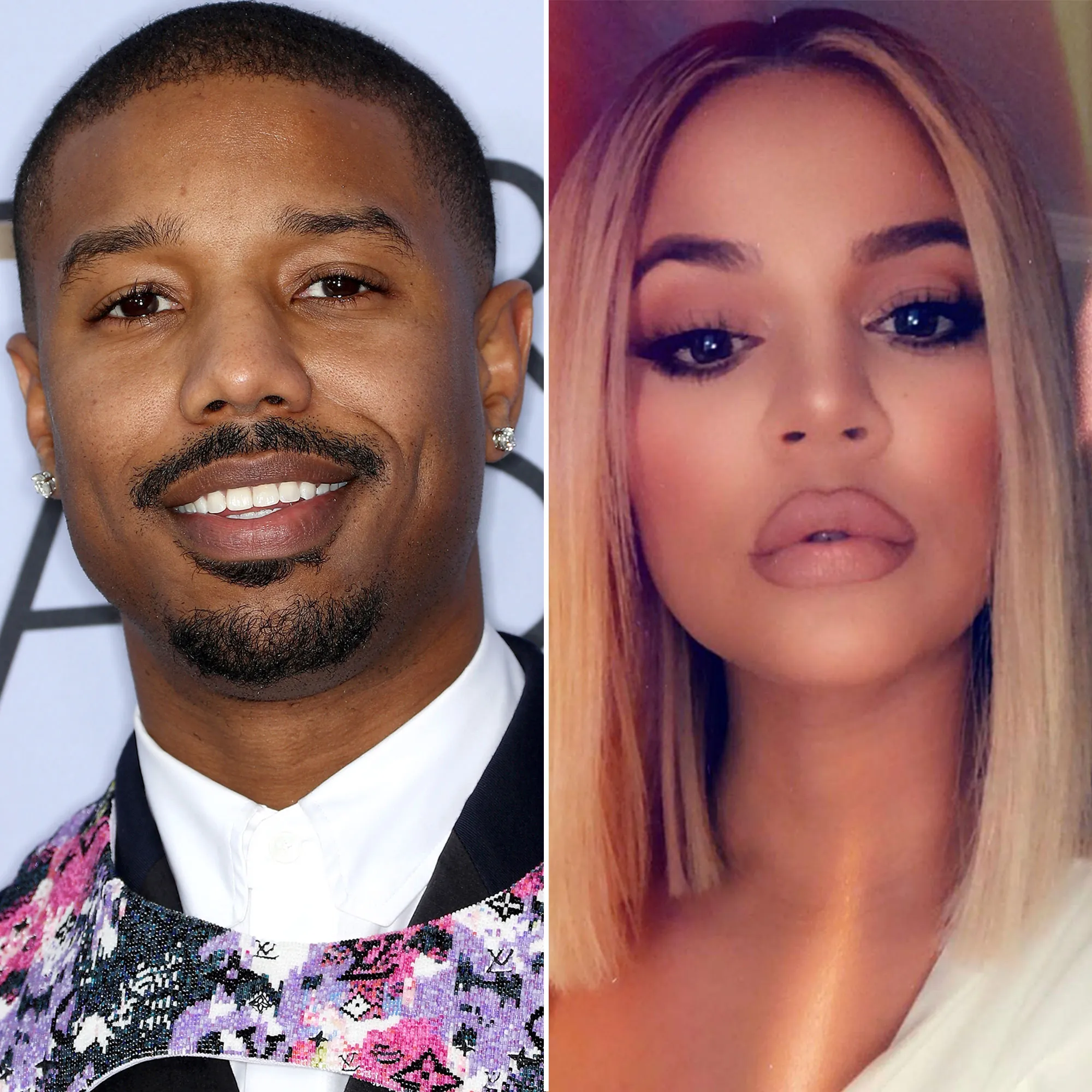 Michael B Jordan Khloe Kardashian On The List Podcast