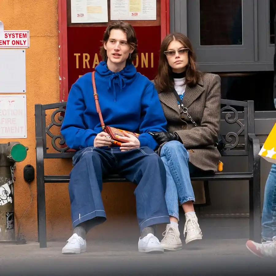 Kaia Gerber Spotted Holding Hands With Wellington Grant