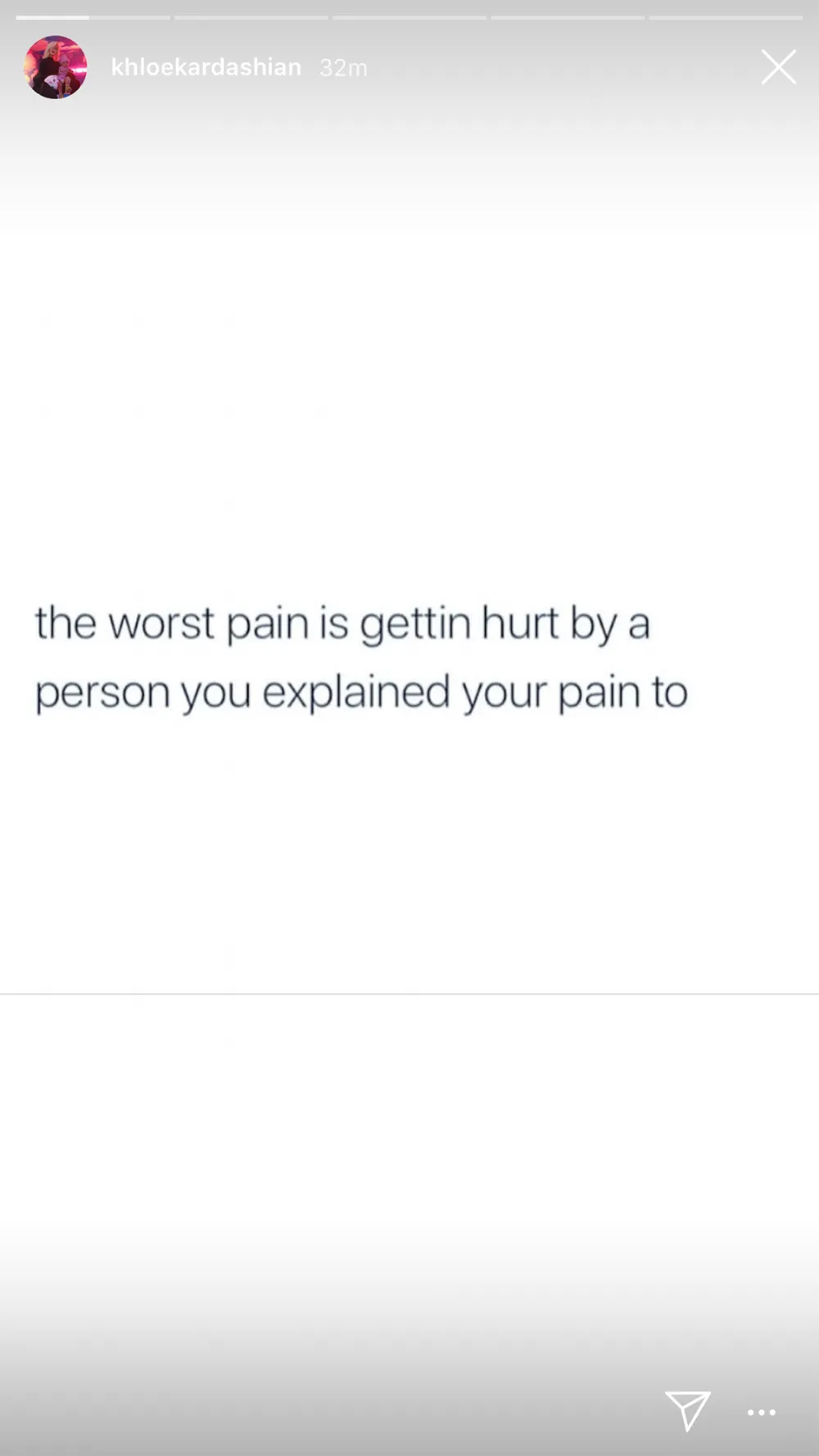 Khloe Kardashian Posts About Her &lsquo;Worst Pain&rsquo; After Tristan Thompson and Jordyn Woods Scandal