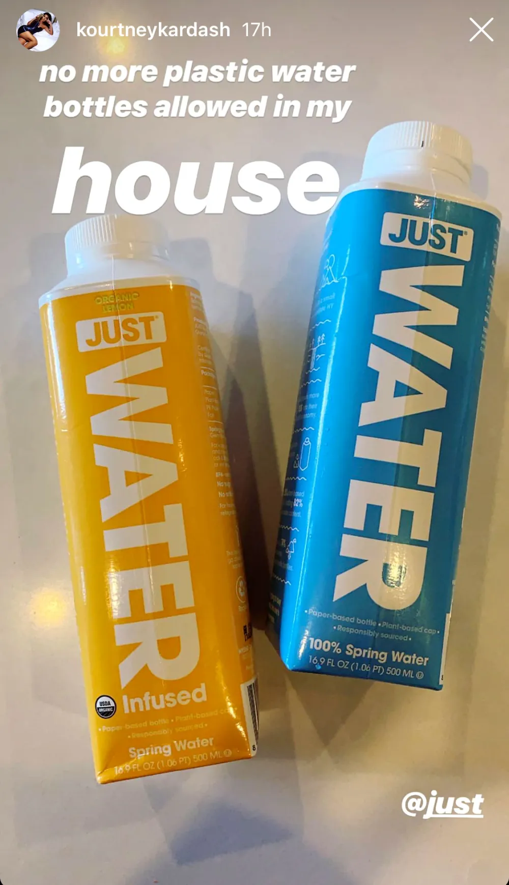 Kourtney Kardashian Bans Plastic Water Bottles in Her House: 'No More&rsquo;