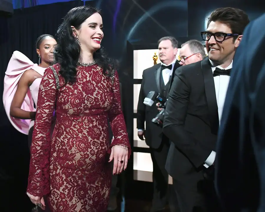Oscars 2019 Backstage Krysten Ritter