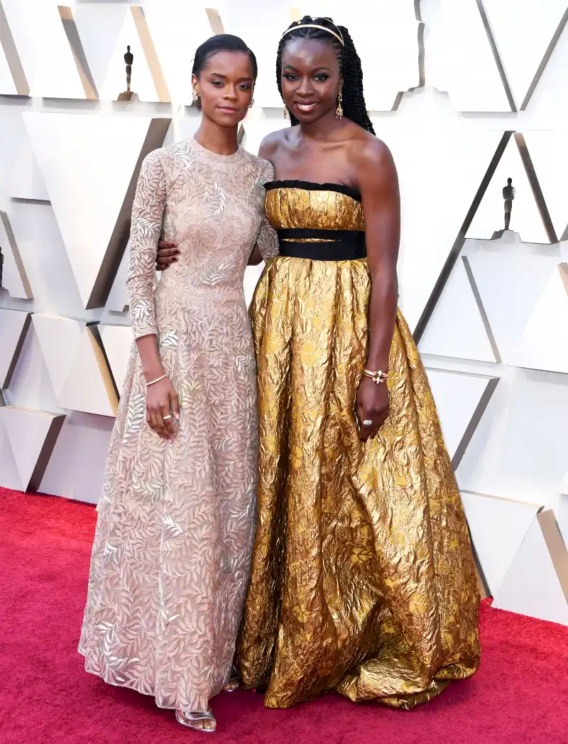 Letitia-Wright-and-Danai-Gurira-oscars-2019