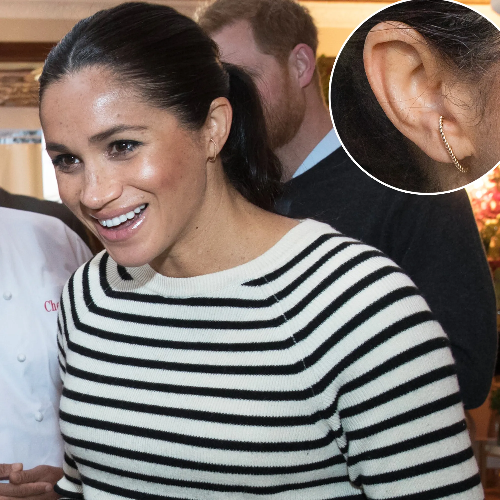 Meghan Markle Ecksand Earrings