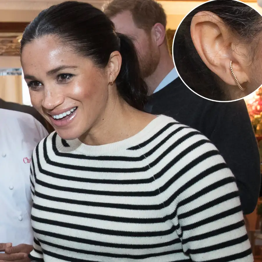 Meghan Markle Ecksand Earrings