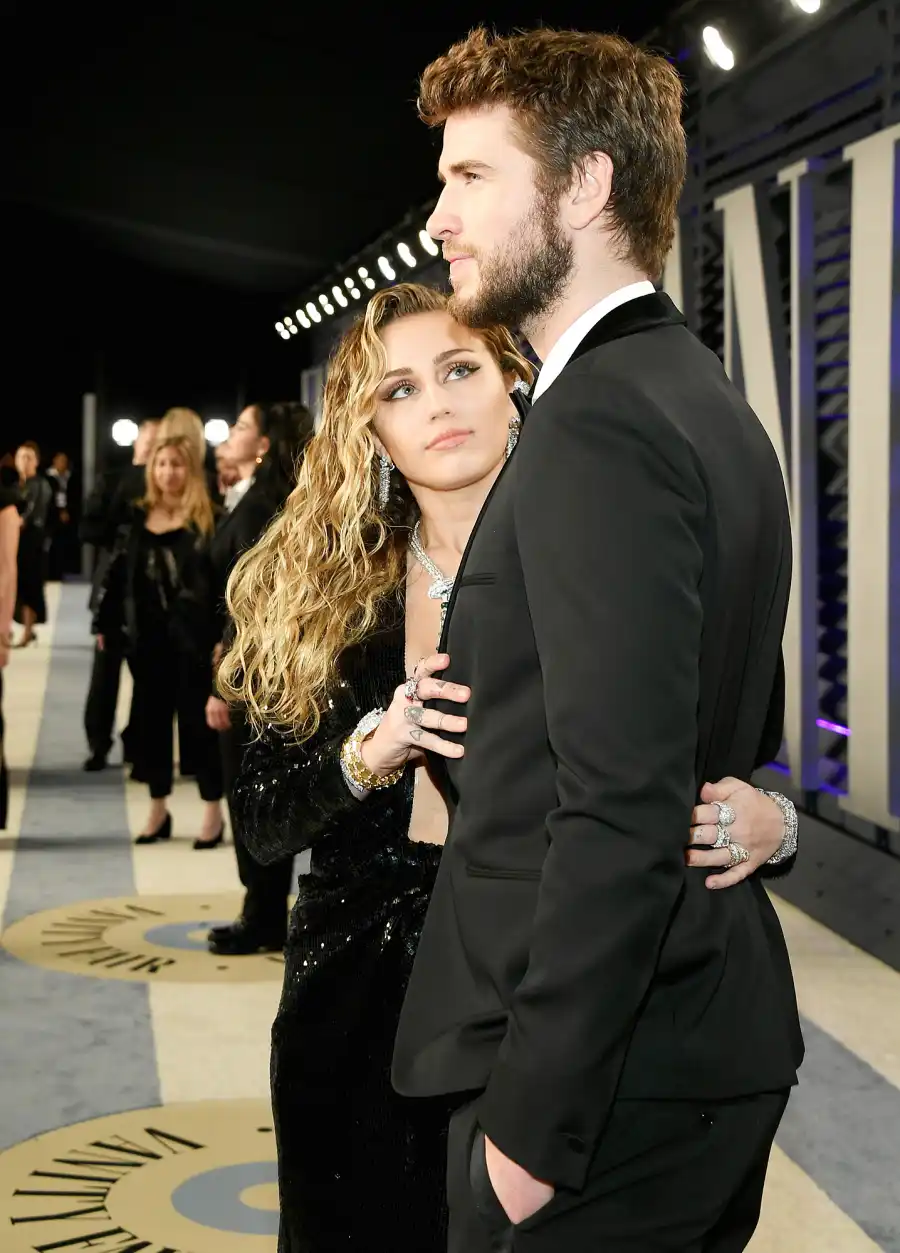 Oscars 2019 Afterparty Miley Cyrus Liam Hemsworth