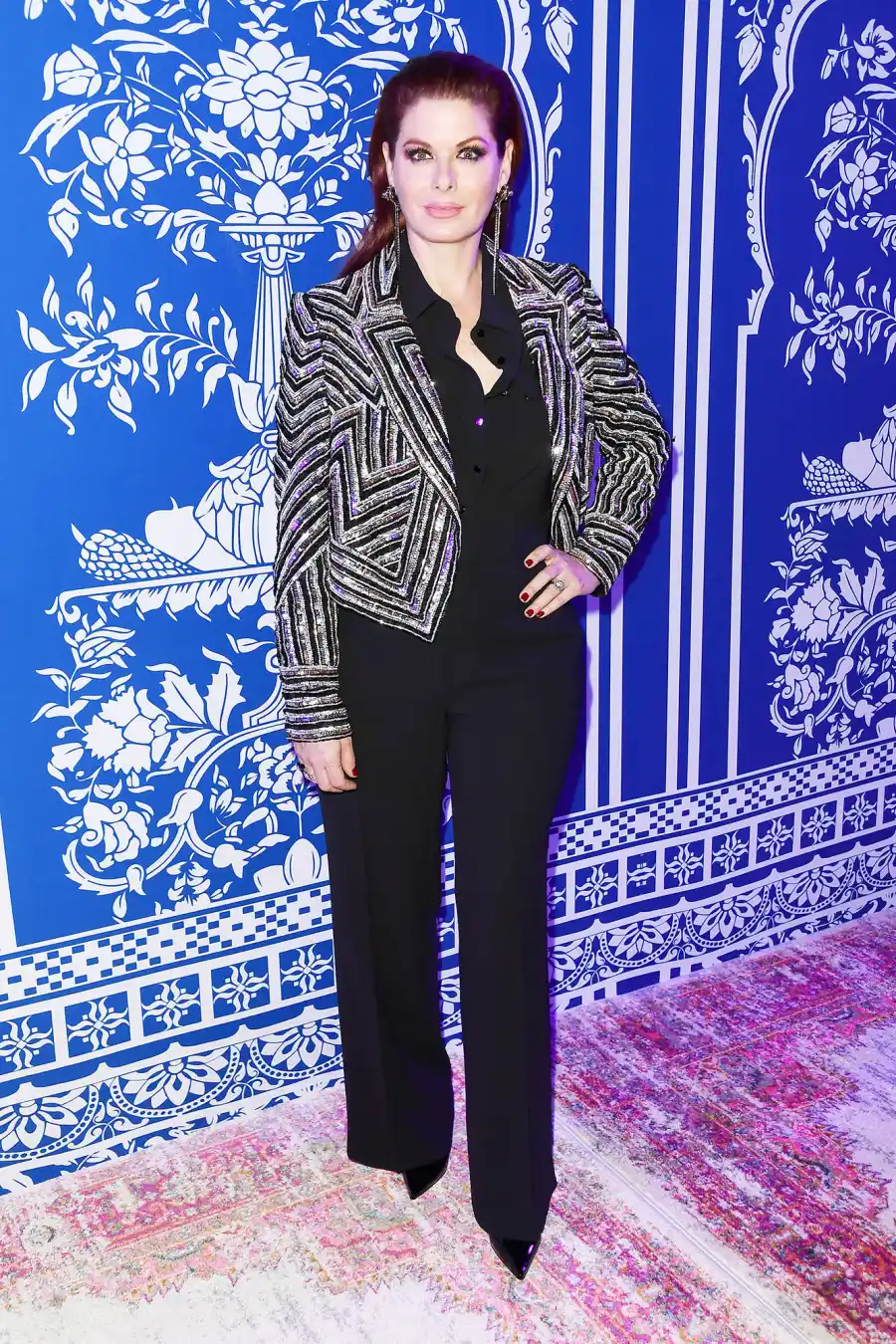 Debra Messing new york fashion week 2019