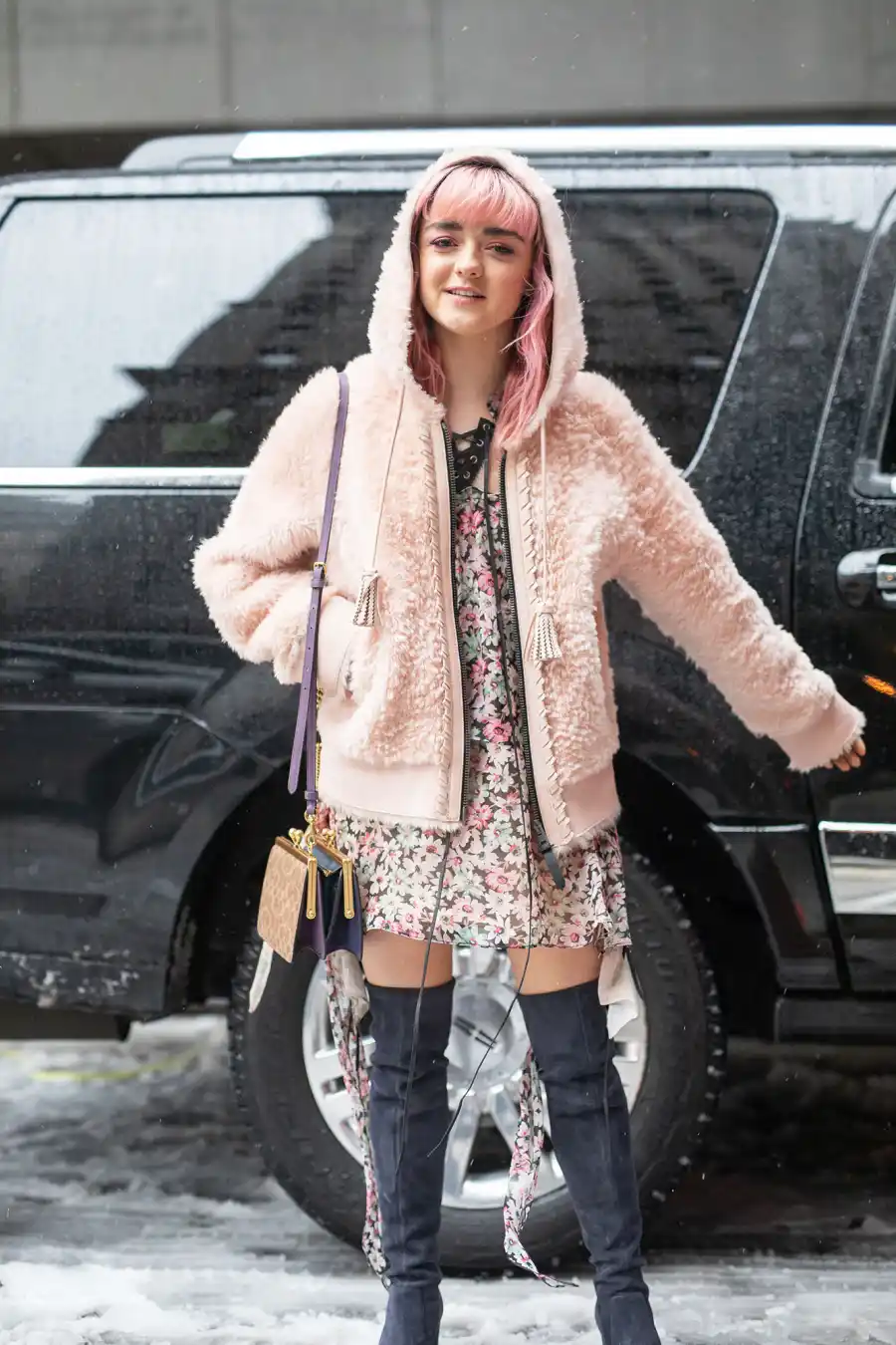 Maisie Williams new york fashion week 2019