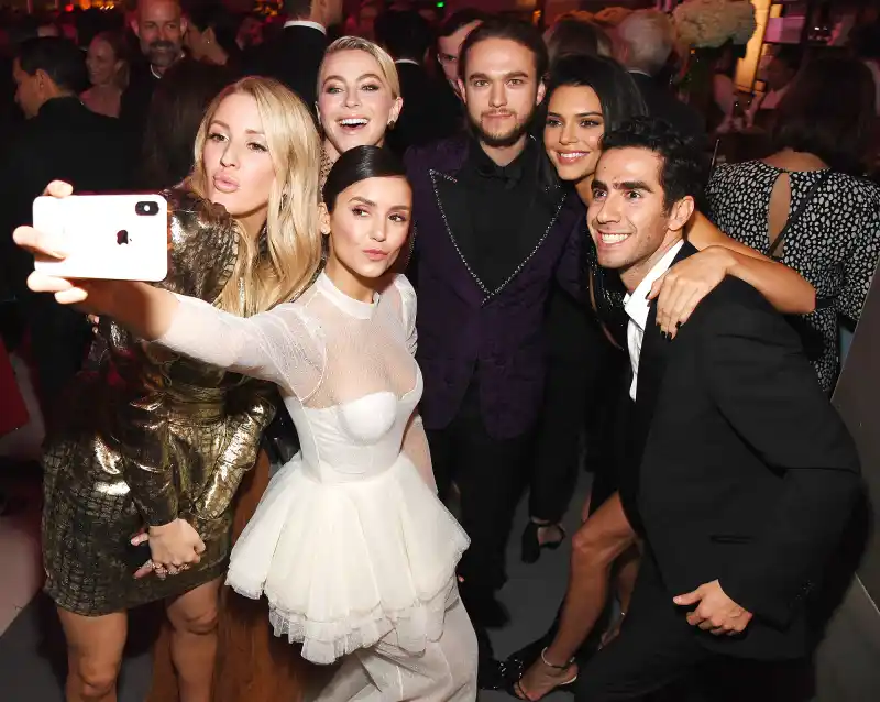 Oscars 2019 Afterparties Nina Dobrev Ellie Goulding Julianne Hough Zedd Kendall Jenner