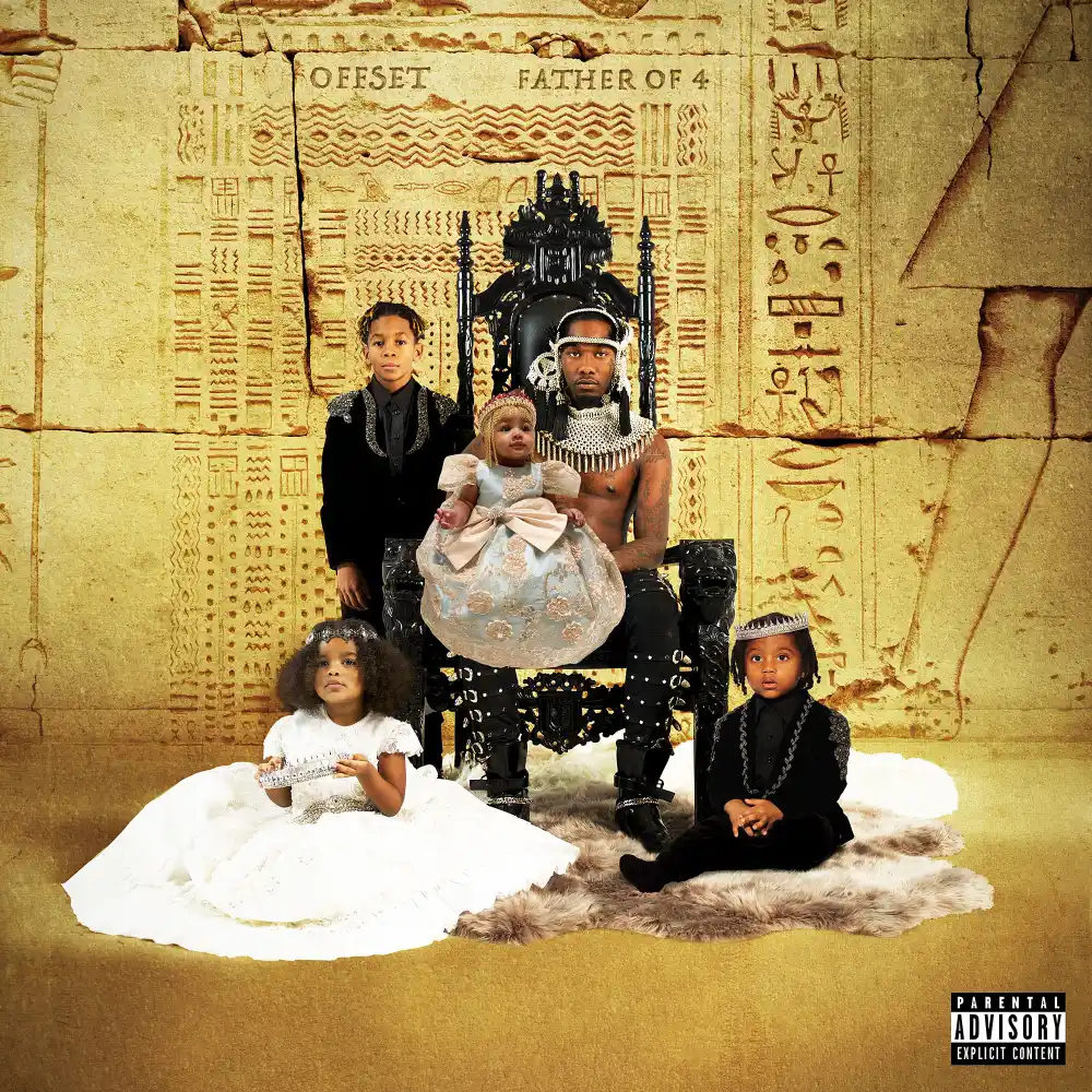 Offset Changed Father of 4 Album Cover Cardi B Kulture