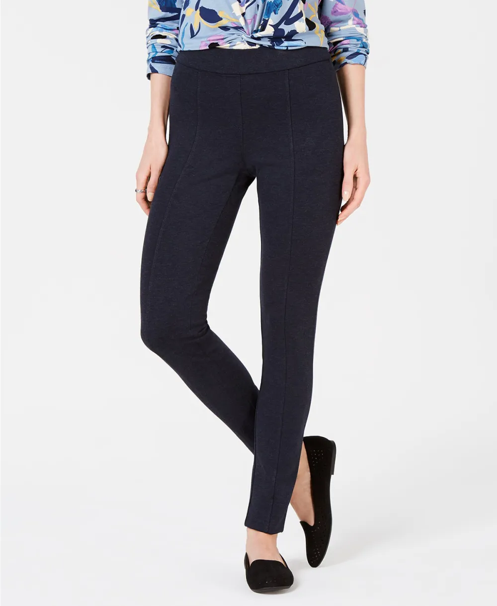 Ponte Leggings Blue
