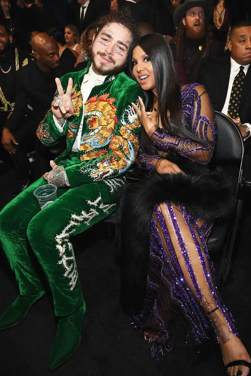 Inside Grammys 2019 Post Malone Toni Braxton