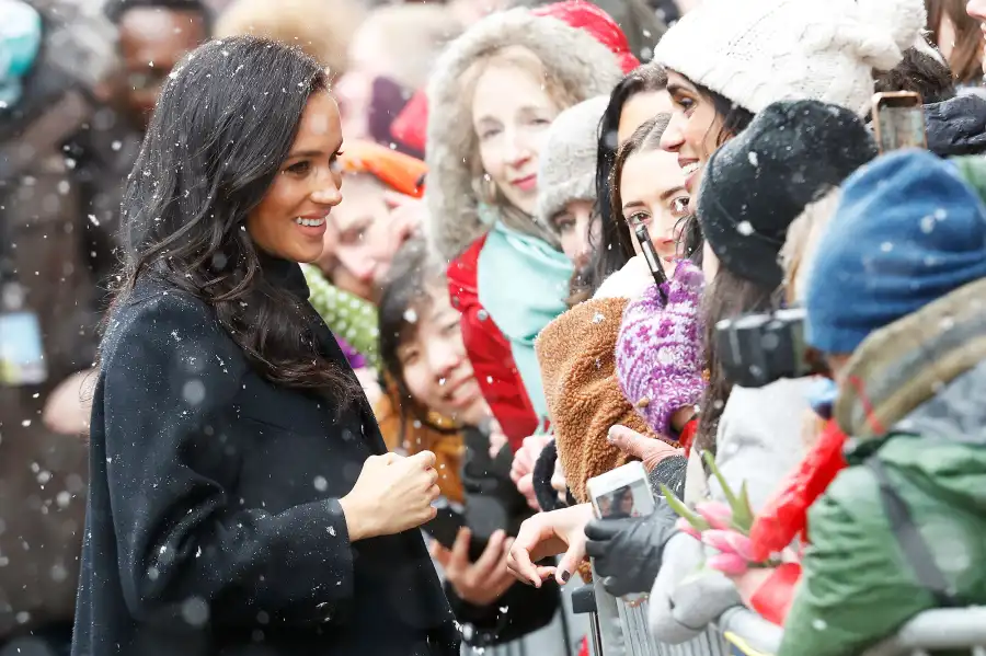 Prince Harry Pregnant Duchess Meghan Snow Bristol