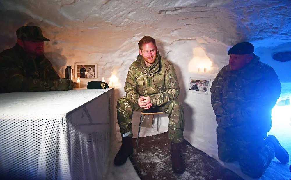 Prince Harry Valentines Day Igloo Wedding Photos