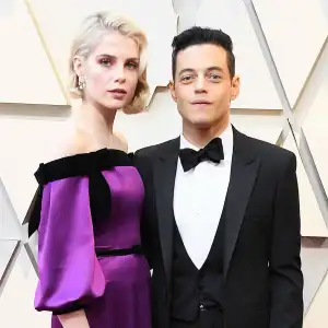 Lucy Boynton Rami Malek Most Star Studded Moments Oscars 2019