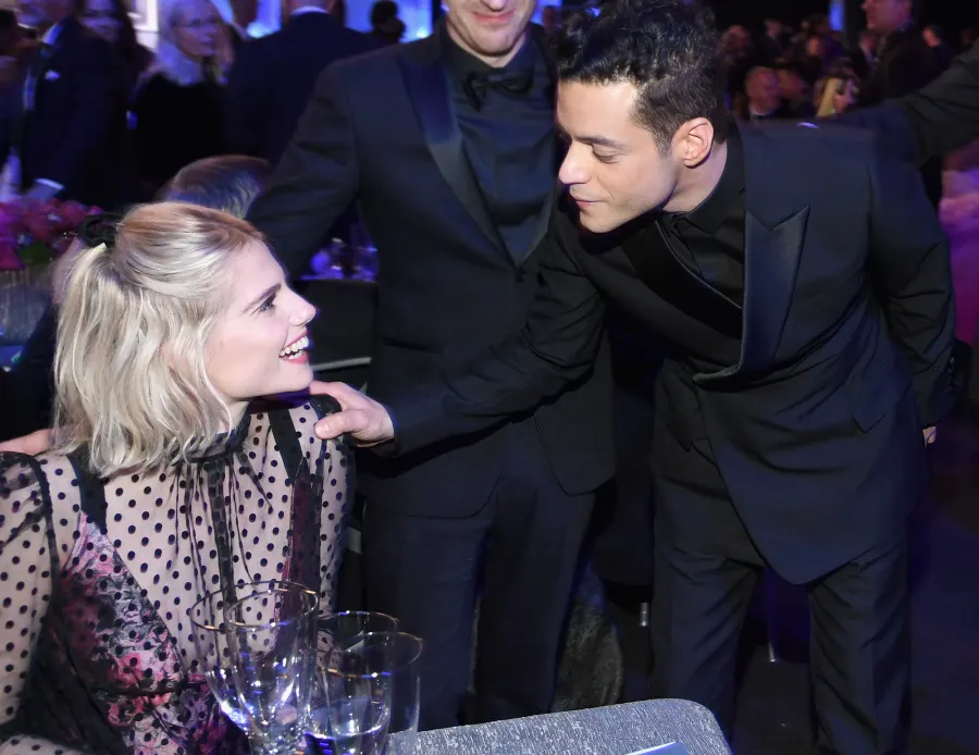 Rami Malek and Lucy Boynton's Most Star-Studded Moments