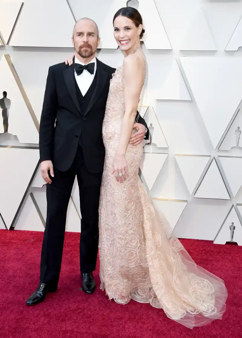 Sam-Rockwell-and-Leslie-Bibb-oscars-2019