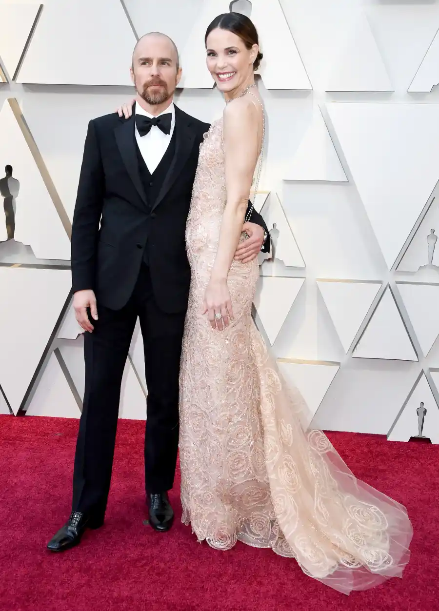 Sam-Rockwell-and-Leslie-Bibb-oscars-2019