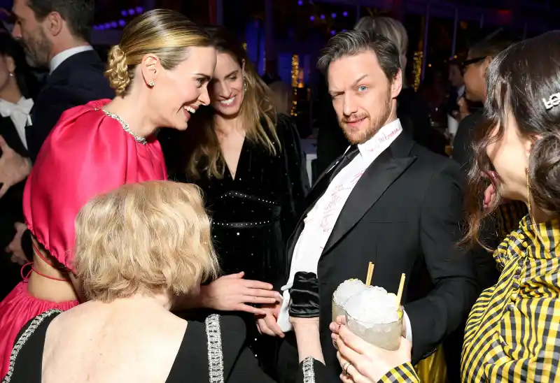 Oscars 2019 Afterparties Sarah Paulson James McAvoy