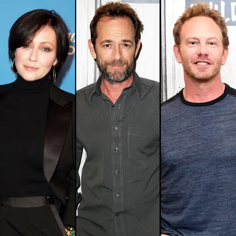 Shannen Doherty, Ian Ziering and More &lsquo;90210&rsquo; Cast Members Post Touching Tribute to Costar Luke Perry After His Stroke: &lsquo;No Words Can Express What My Heart Feels&rsquo;