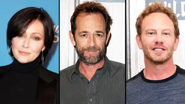 Shannen Doherty, Ian Ziering and More ‘90210’ Cast Members Post Touching Tribute to Costar Luke Perry After His Stroke: ‘No Words Can Express What My Heart Feels’