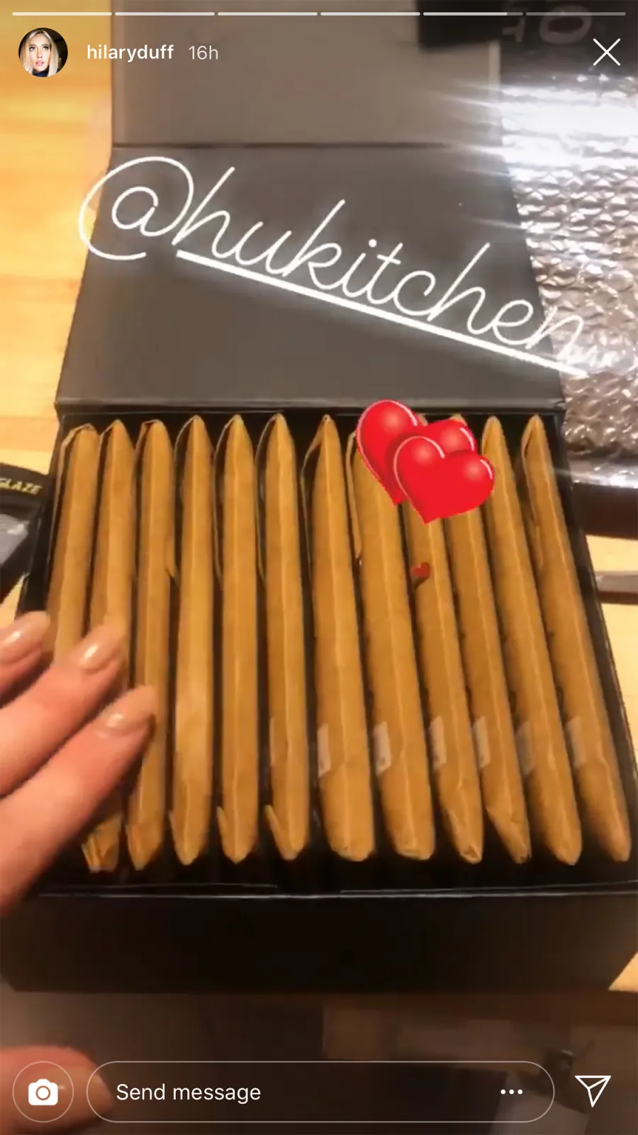 Stars Show Off Their Valentine's Day Treats: See What Kim Kardashian, Hailey Bieber and More Are Eating