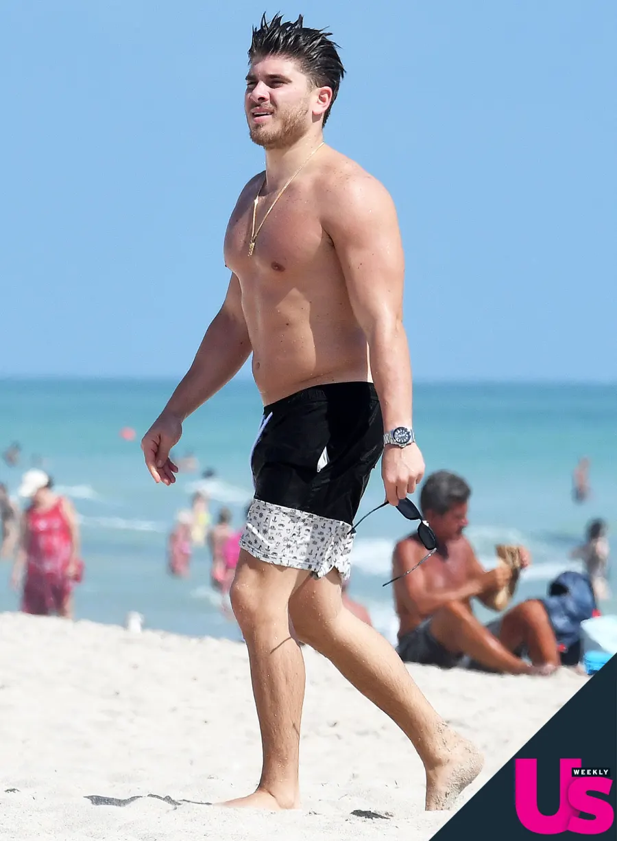 Teresa Giudice Blake Schreck Beach Day