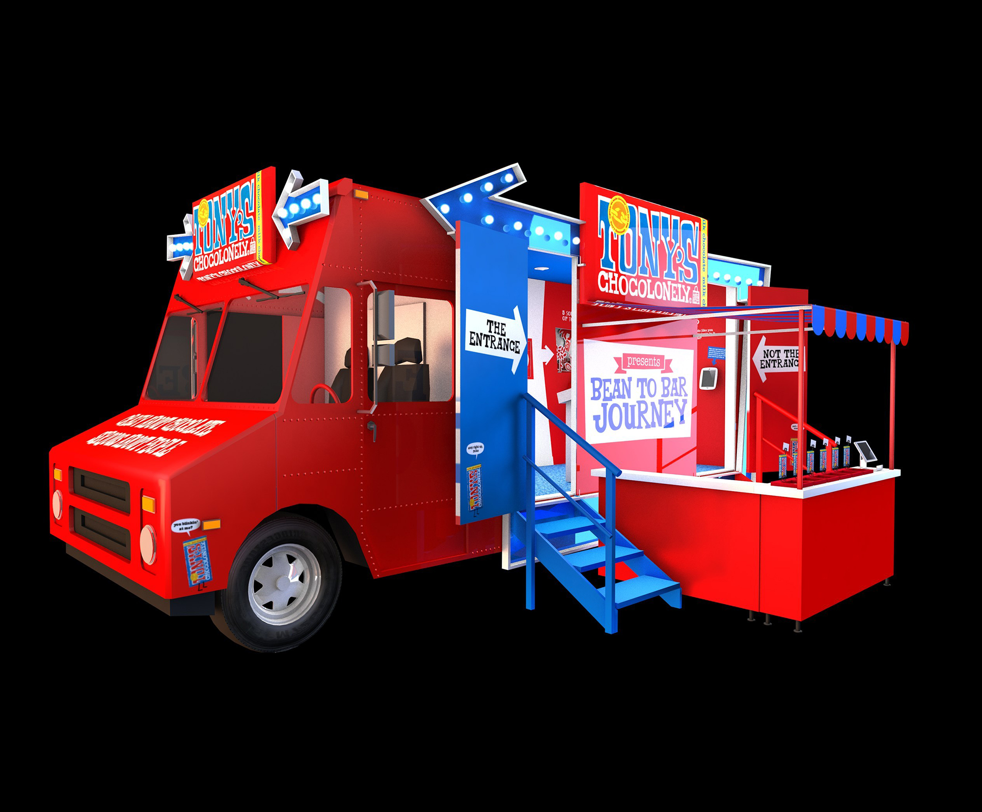 Tony's Chocolonely Chocotruck