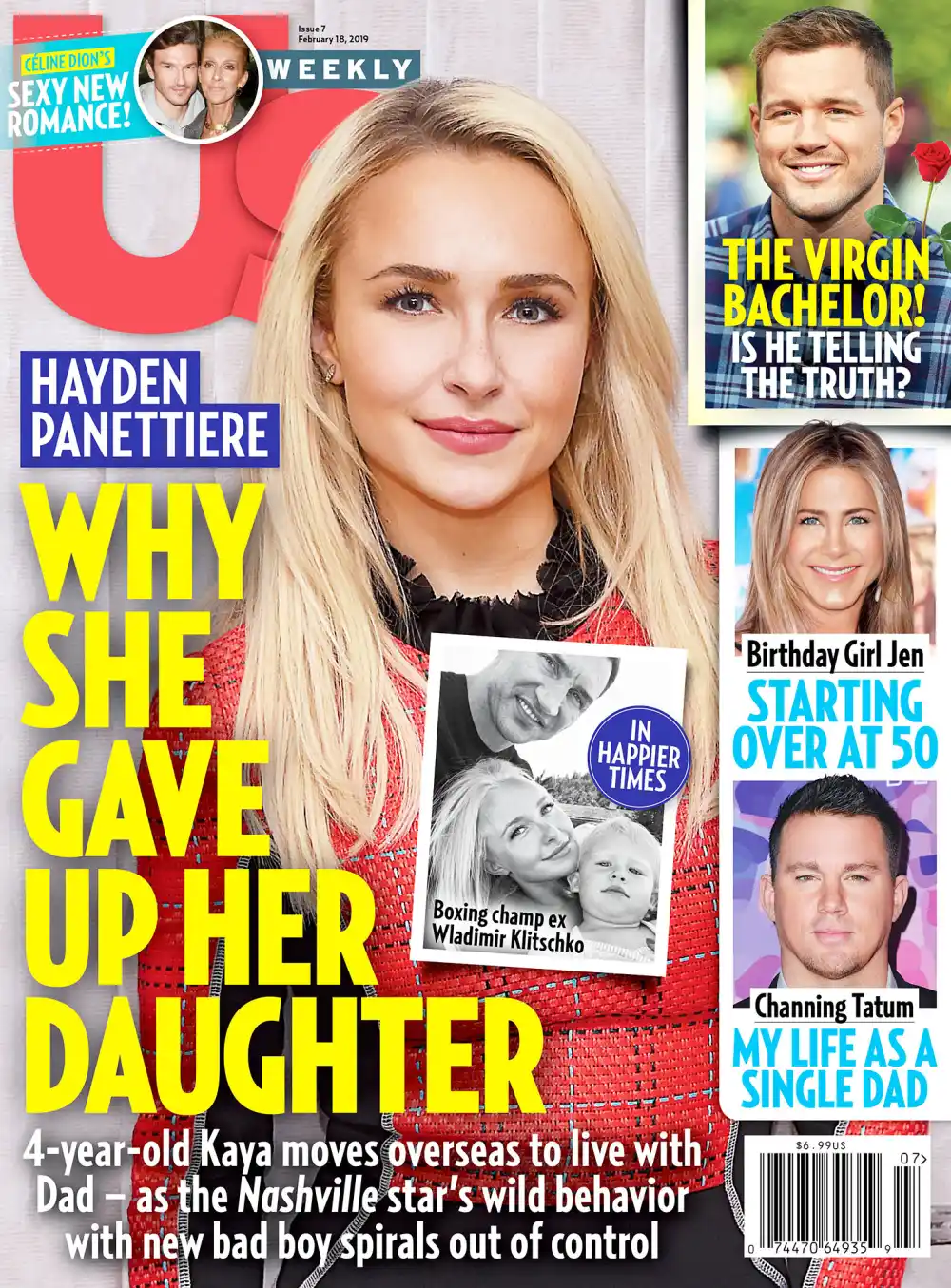 Luxury Handbag Shopping Cover Hayden Panettiere