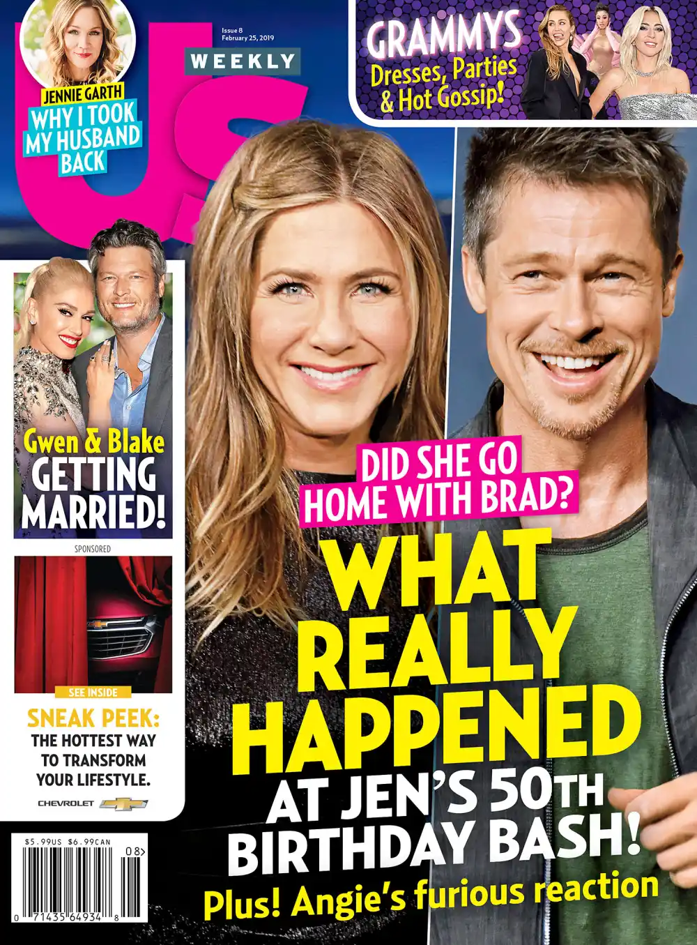 Luxury Handbag Shopping cover Jennifer Aniston 50th Birthday Brad Pitt