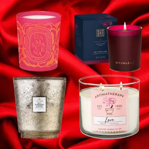 candles valentine's day