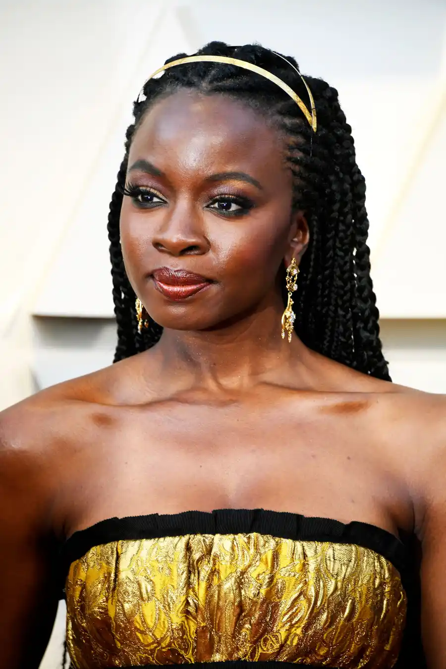 Danai Gurira Oscars 2019 Beauty: Drugstore Hair, Skin and Makeup Products on the Red Carpet