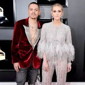 evan-ross-ashlee-simpson-grammys-2019