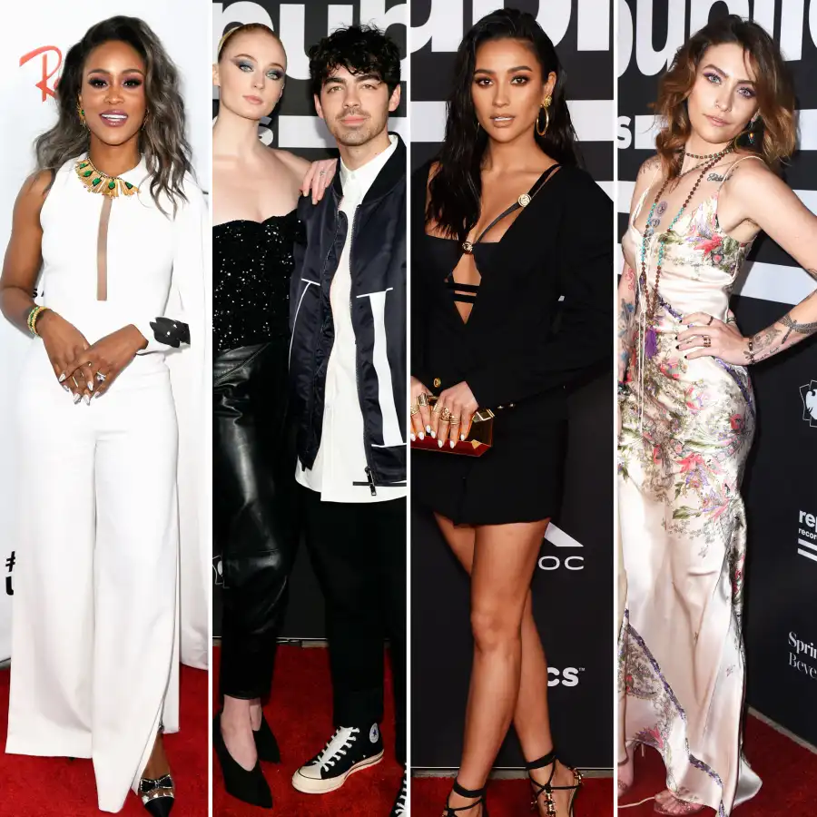 Eve, Sophie Turner, Joe Jonas, Shay Mitchell and Paris Jackson grammys 2019