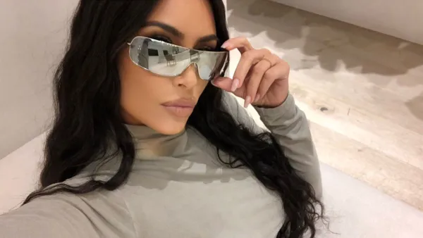 Kim Kardashian Caroline Lemke Sunglass Collection
