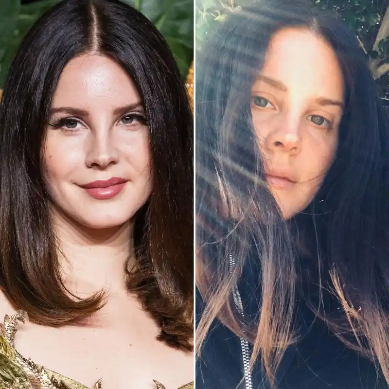 Lana Del Rey Joins the Celeb No-Makeup Club With a Glowing Bare-Face Selfie