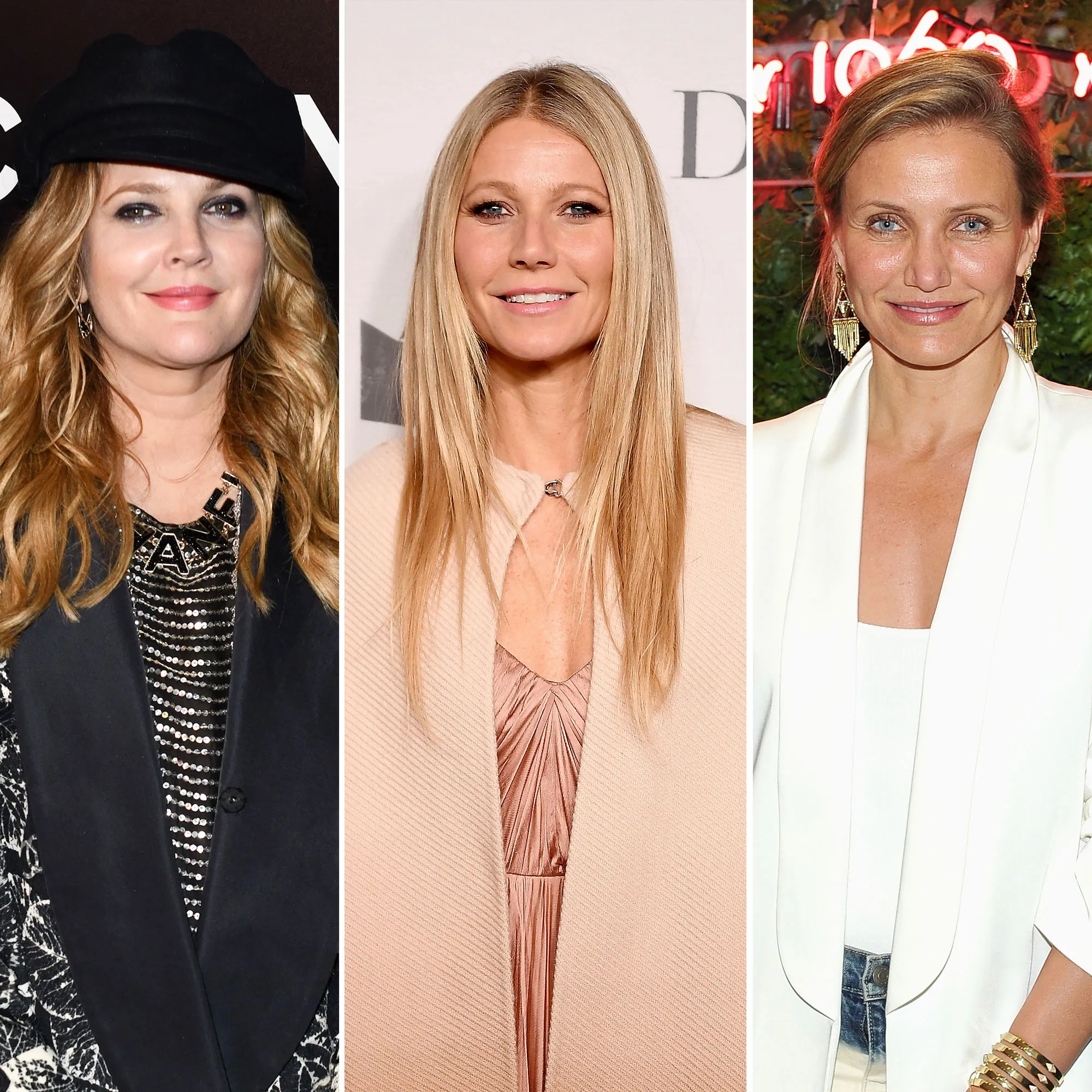 oscars 2019 Drew Barrymore Celebrates 44th Birthday With Gwyneth Paltrow and Cameron Diaz