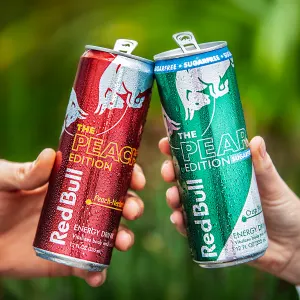 Peach and Pear Red Bull