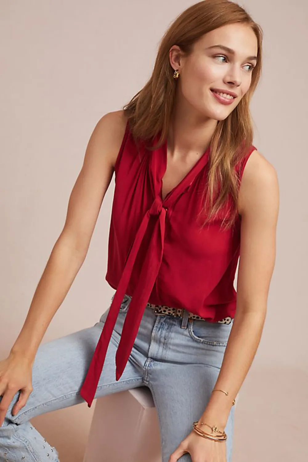 red-blouse