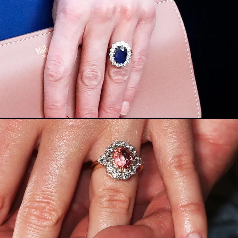 Katy Perry&sup1;s Dazzling Pink Engagement Ring: Everything We Know Kate Middleton's ring and Princess Eugenie's ring