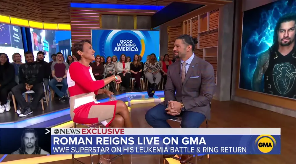 WWE Star Roman Reigns&rsquo; Cancer Is in Remission