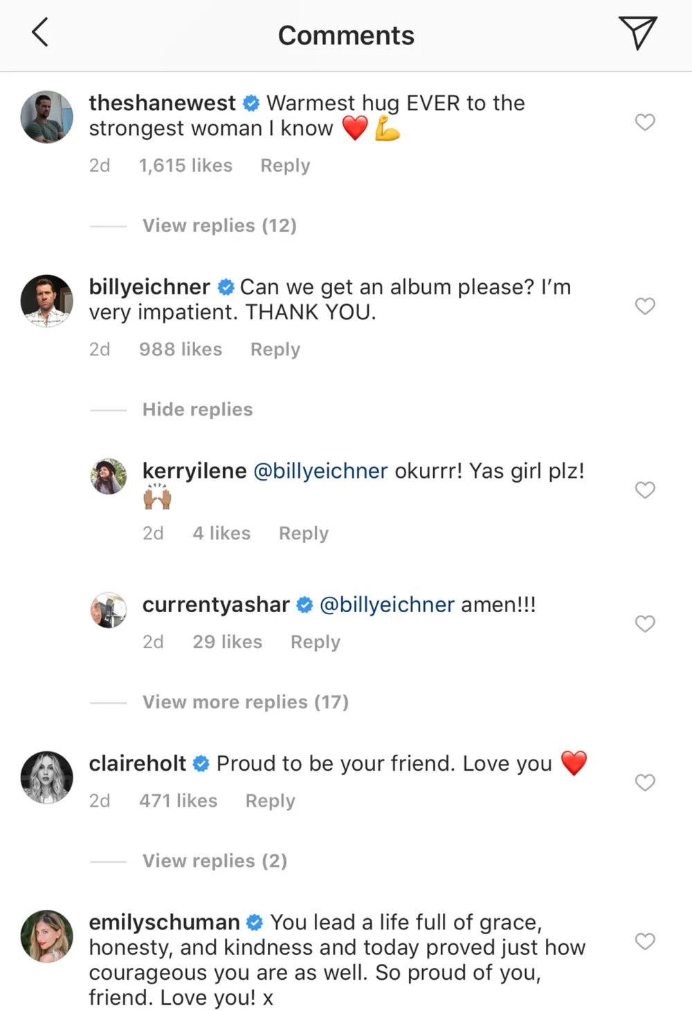 Shane West Calls Mandy Moore the 'Strongest Woman He Knows' After She Speaks Out About Ryan Adams