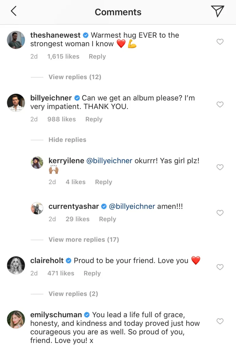 Shane West Calls Mandy Moore the 'Strongest Woman He Knows' After She Speaks Out About Ryan Adams