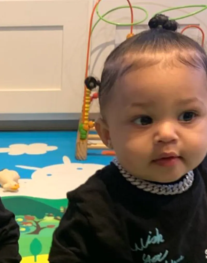 Travis Scott &lsquo;Spoils His Daughter Rotten&rsquo; and Gives 12-Month-Old Stormi a Diamond Necklace