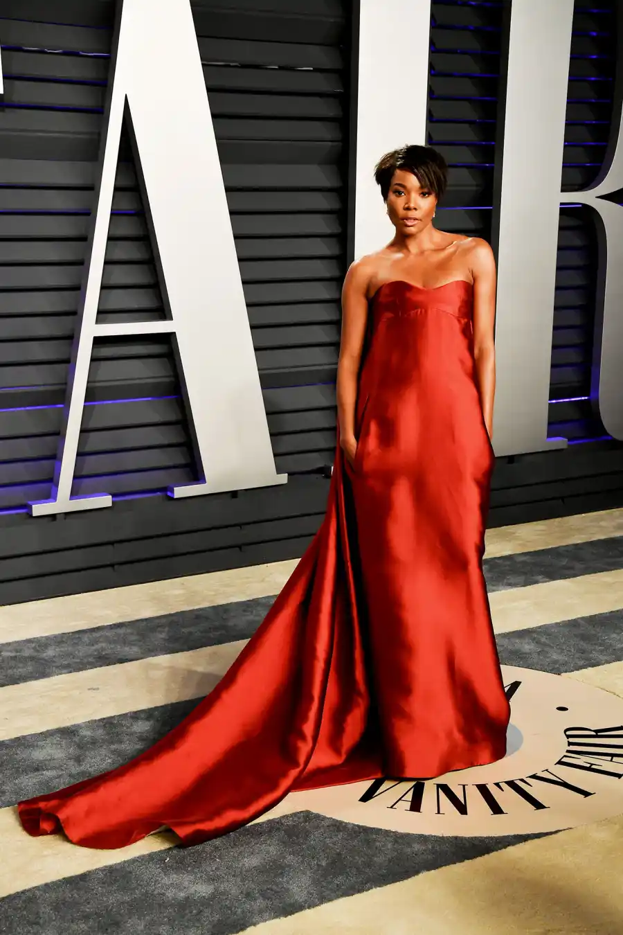 Gabrielle Union vanity fair oscars party 2019