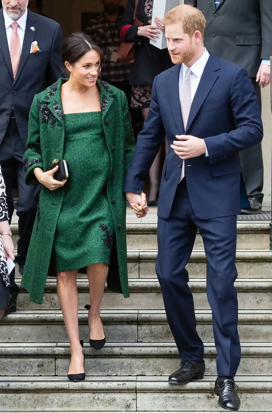 Pregnant Duchess Meghan Prince Harry Commonwealth Day