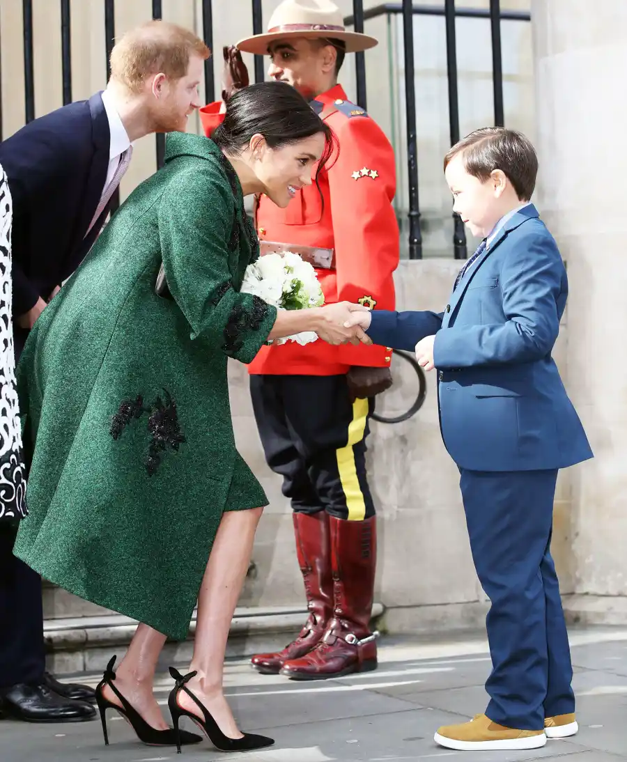 Pregnant Duchess Meghan Prince Harry Commonwealth Day