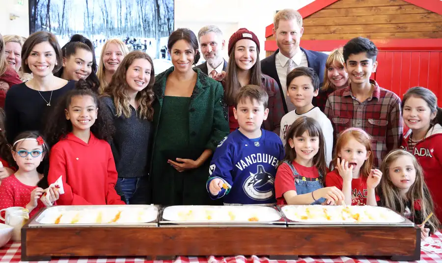 Pregnant Duchess Meghan Prince Harry Commonwealth Day